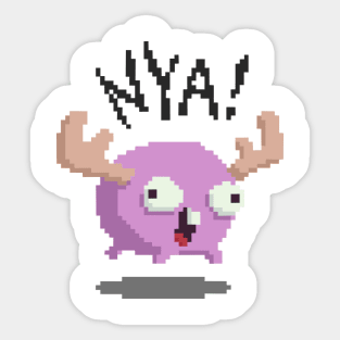 PIXEL MINIMOOSE Sticker